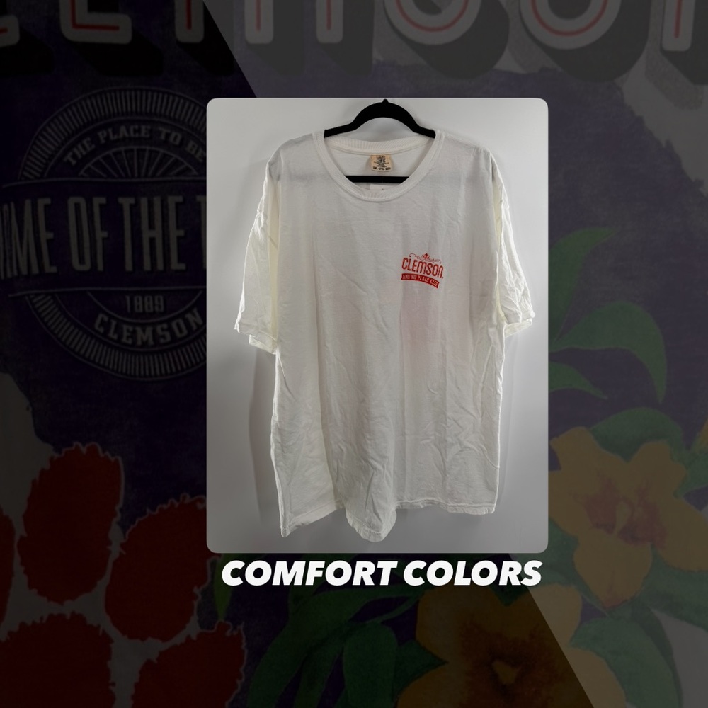 NWT Comfort Colors Home Of The Tigers Tee Shirt